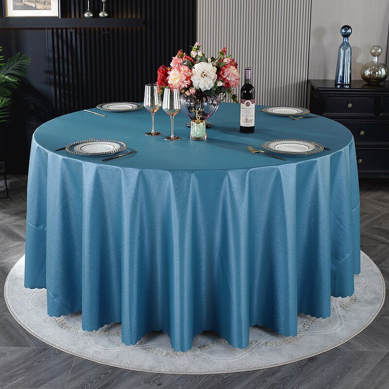 Tablecloth Factory - Custom Waterproof PU Hotel Table Cover
