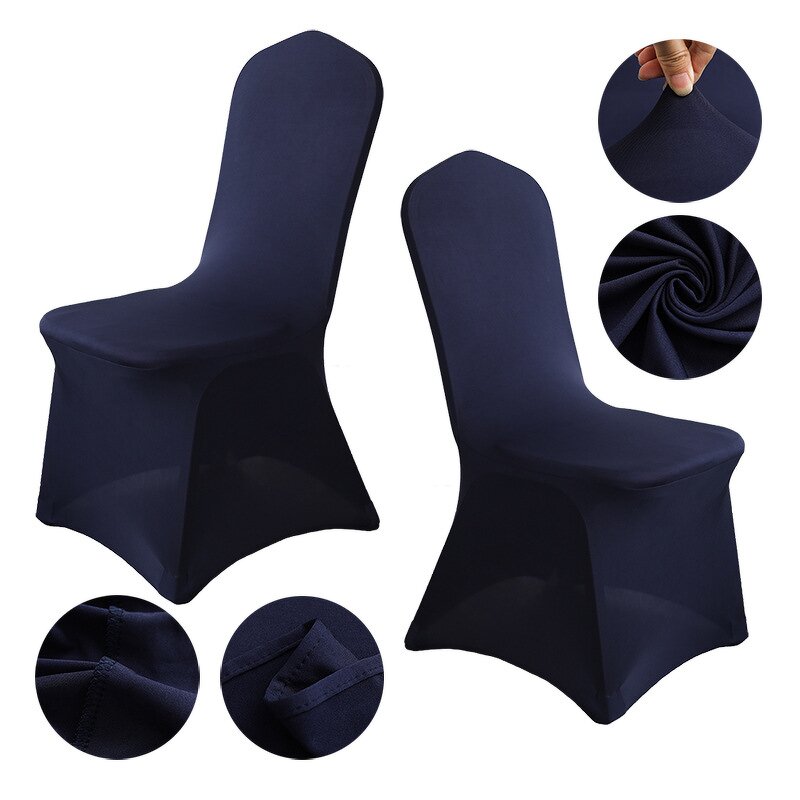 Chair Cover Factory - Elastic Polyester Wedding Banquet Chair Cover