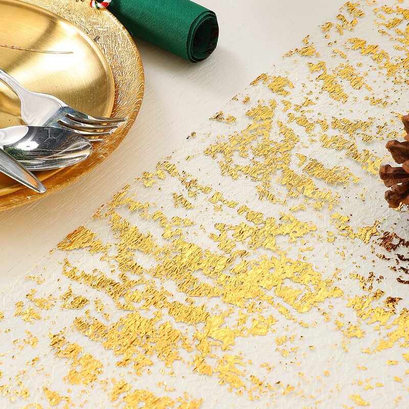 Placemat Factory - Hot Gold Powder Hanfu Fabric Placemat