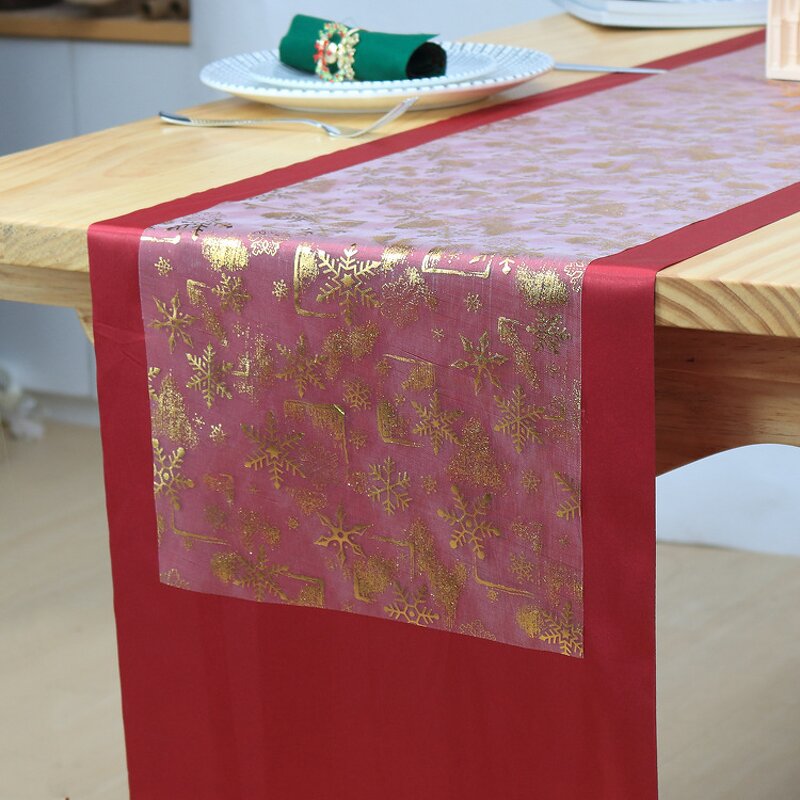 Table Flag Factory - American Hot Gold Polyester Party Flag