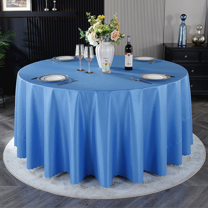 Tablecloth Factory - Wholesale Waterproof Polyester PU Tablecloth
