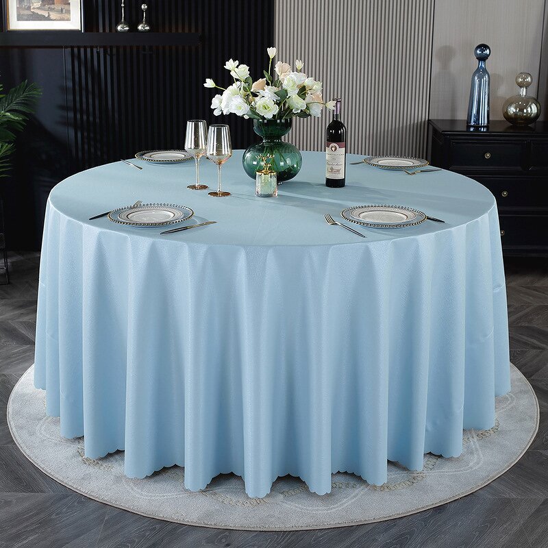 Round Tablecloth Factory - Waterproof PU Table Cover