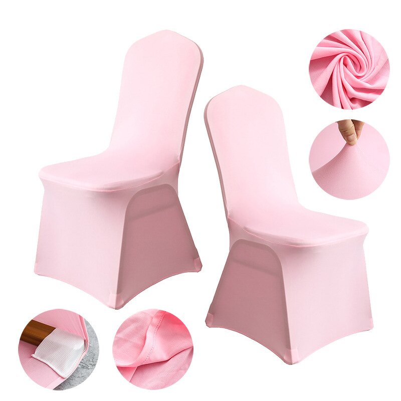 Chair Covers Factory - Colorful Elastic Spandex Wedding Chair Covers