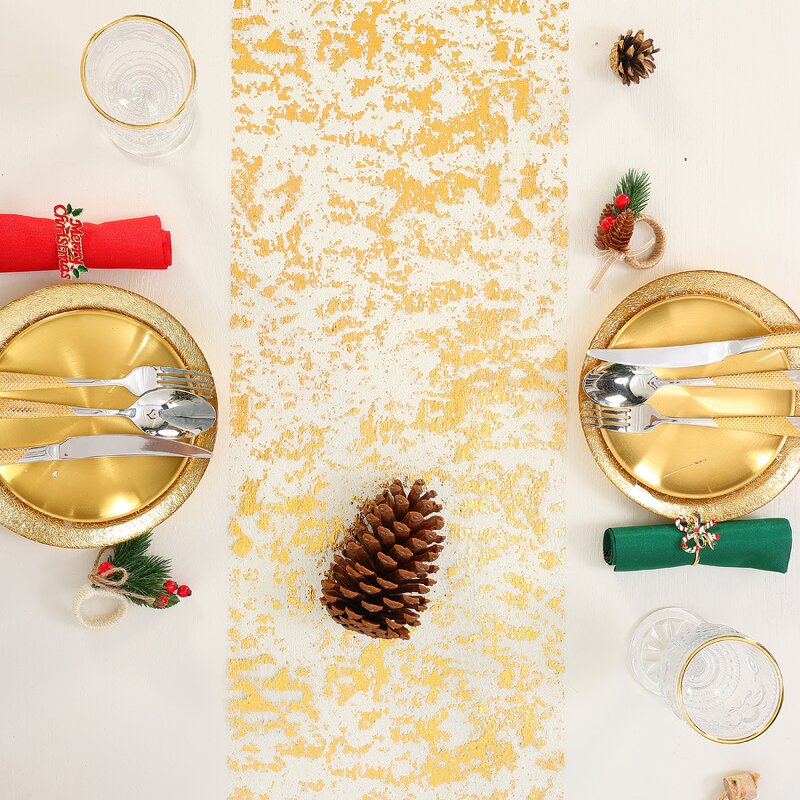 Table Flag Factory - Simple Modern French Gauze Table Flag