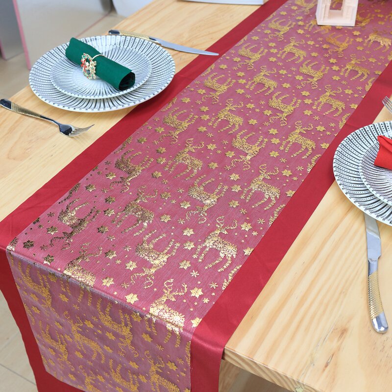 Table Flag Factory - Hot Gold Ironing Silver Dinner Table Flag