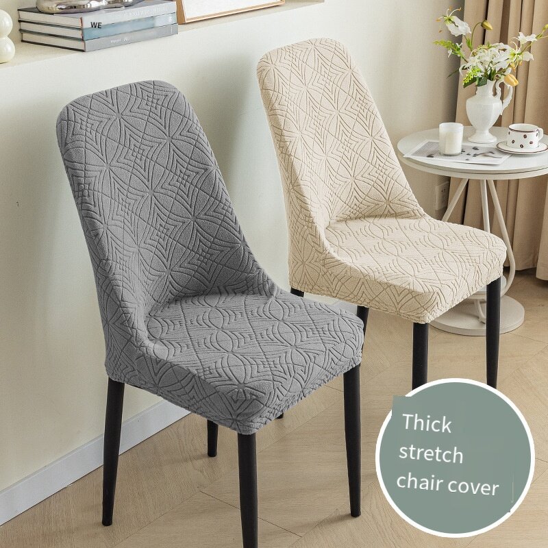 Chair Cover Factory - High Quality One-Piece Fleece Dining Chair Cover