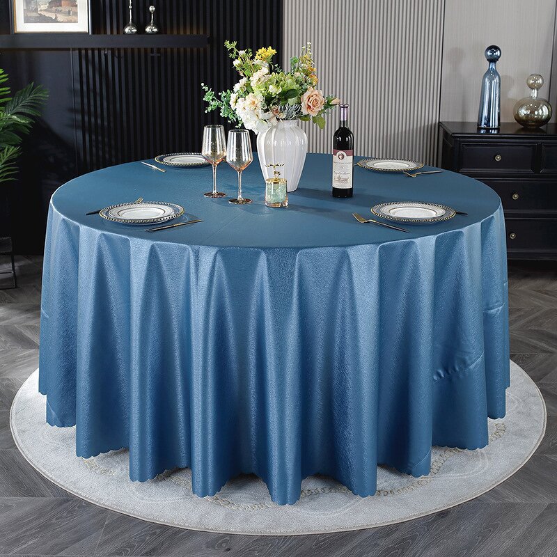 Round Tablecloth Factory - Washable Waterproof Hotel Table Cover