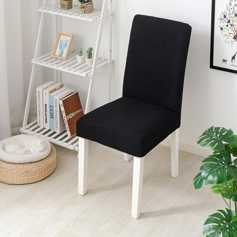 Chair Slipcovers Factory - Elastic Thickened Fleece Dining Chair Covers