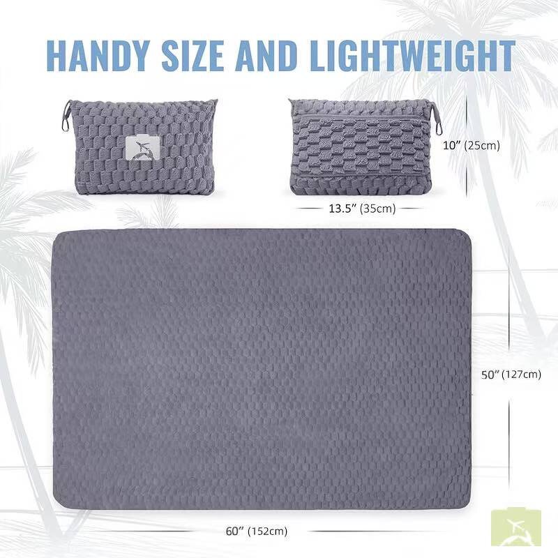 Travel Blanket Factory - Multi-functional Flannel Thermal Travel Blanket