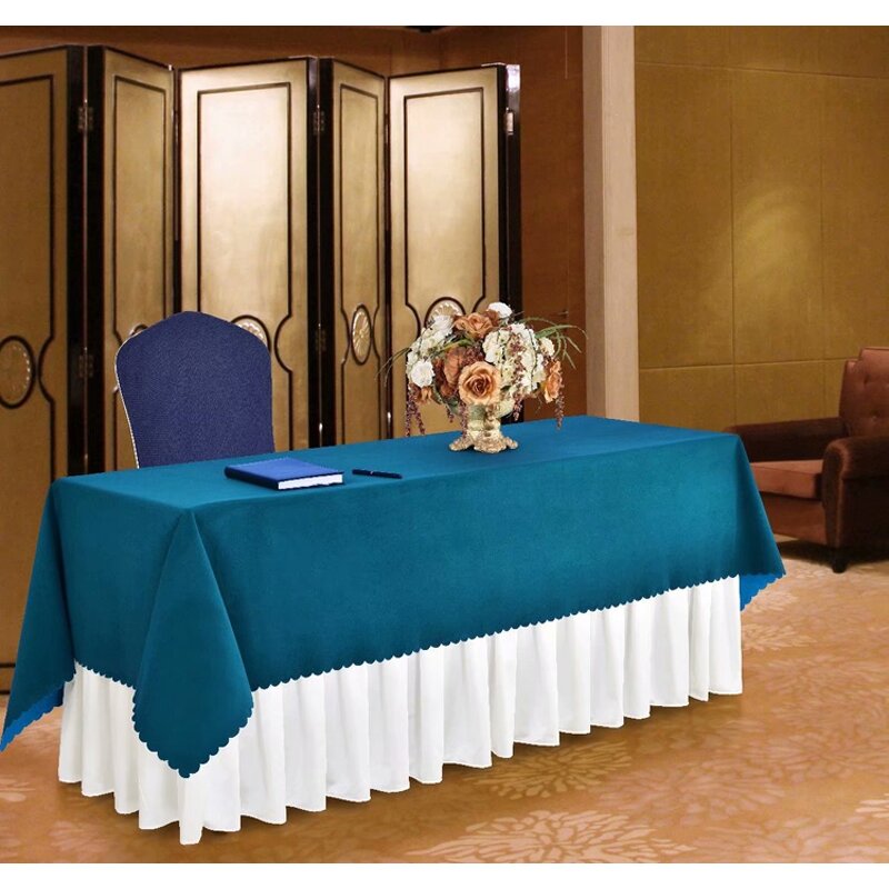 Table Cloth Skirt Factory - Chinese Restaurant Wedding Banquet Skirt