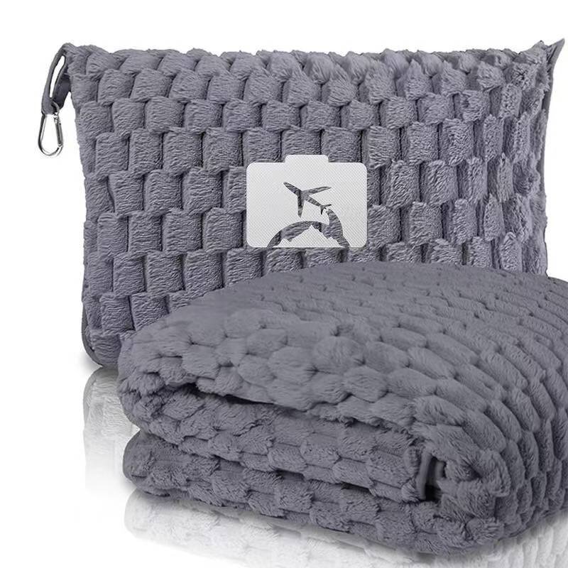 Travel Blanket Factory - Custom 310gsm Flannel Pineapple Case Set