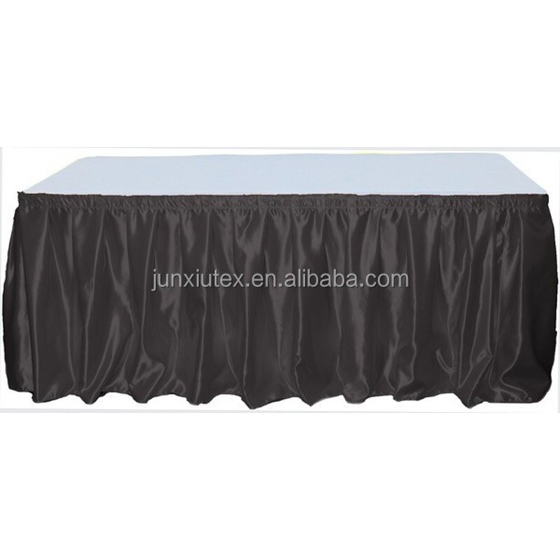 Table Skirts Factory - New Fabric Various Color Table Skirts