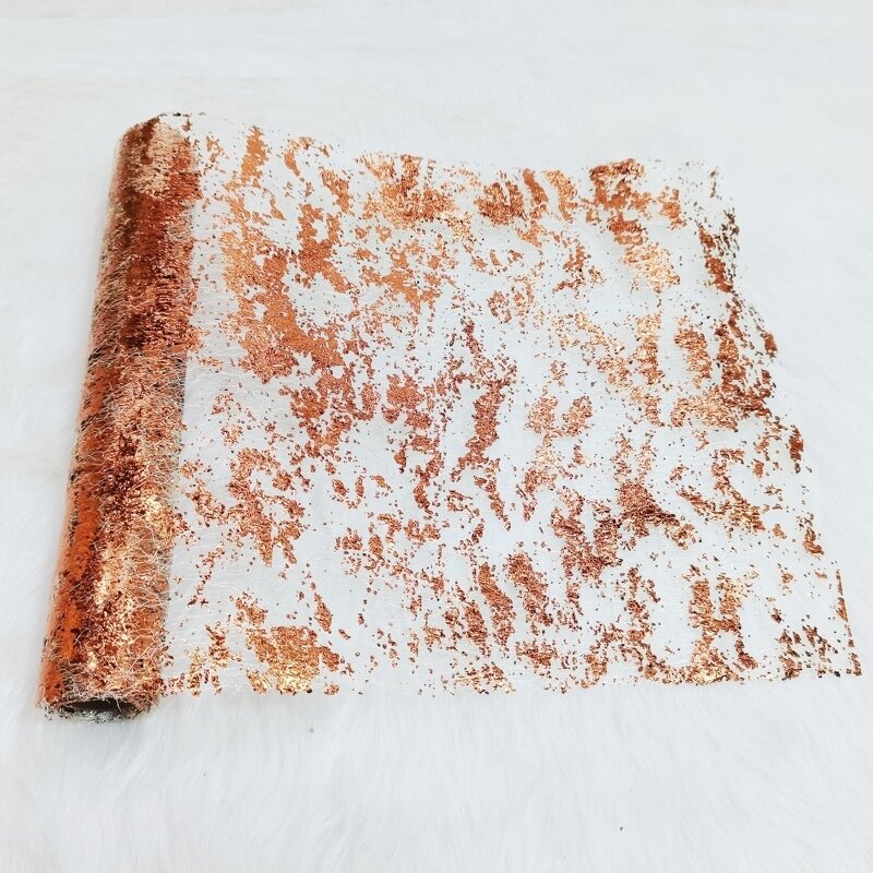 Table Flag Factory - Gold Foil Gift Packaging Background Flag