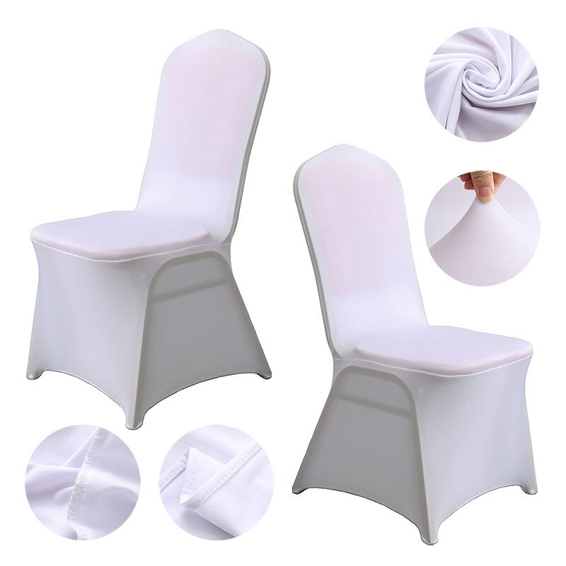 Chair Cover Factory - Custom Logo Wedding Spandex Chair Cover