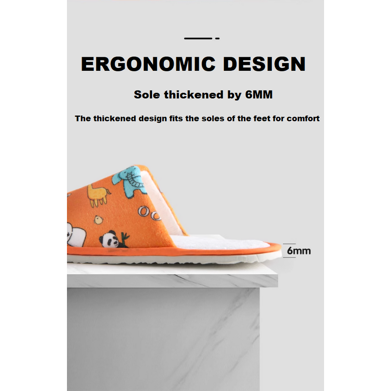 Hotel Slippers Factory - Wholesale High-end Children's Cartoon Slippers