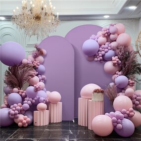 Birthday Arch Cover Factory - Custom Elastic Cloth Arched Door Cover