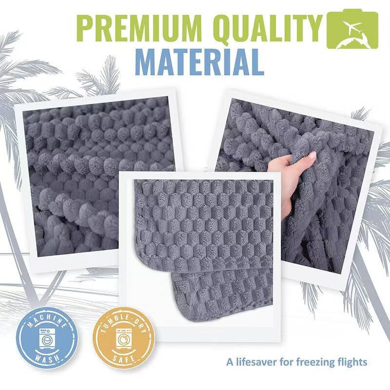 Travel Blanket Factory - Multi-functional Flannel Thermal Travel Blanket