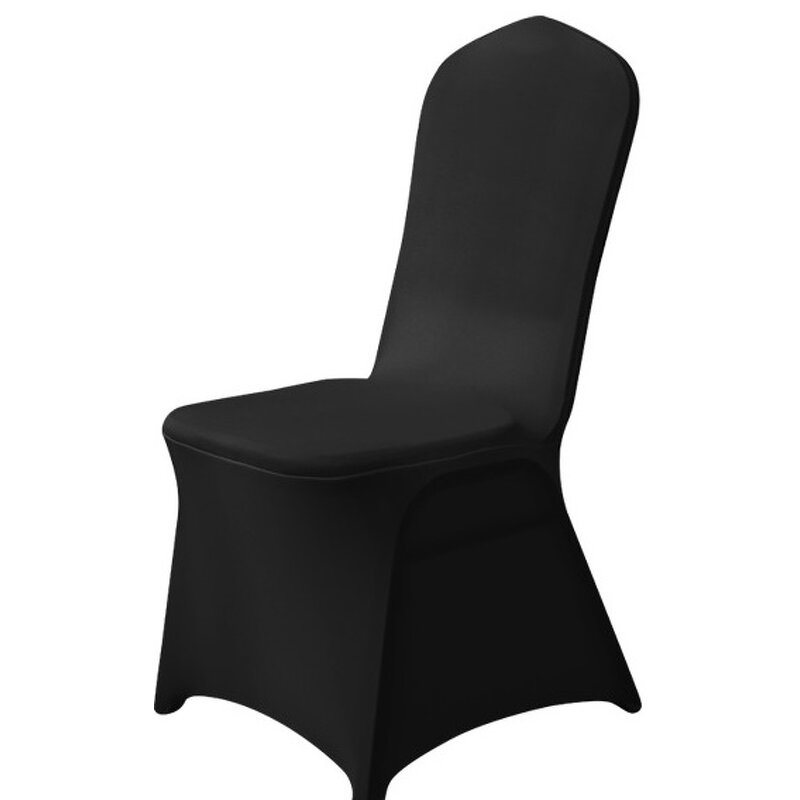 Chair Cover Factory - Wholesale White Black Wedding Chair Cover