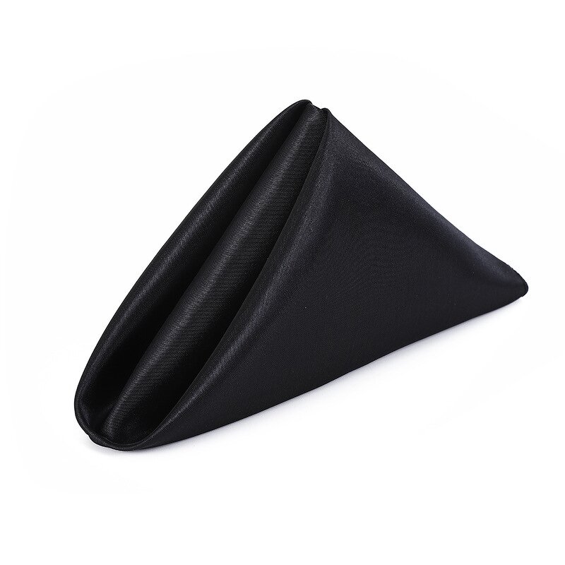 Table Napkin Factory - Wholesale 17 Inch Polyester Satin Napkins