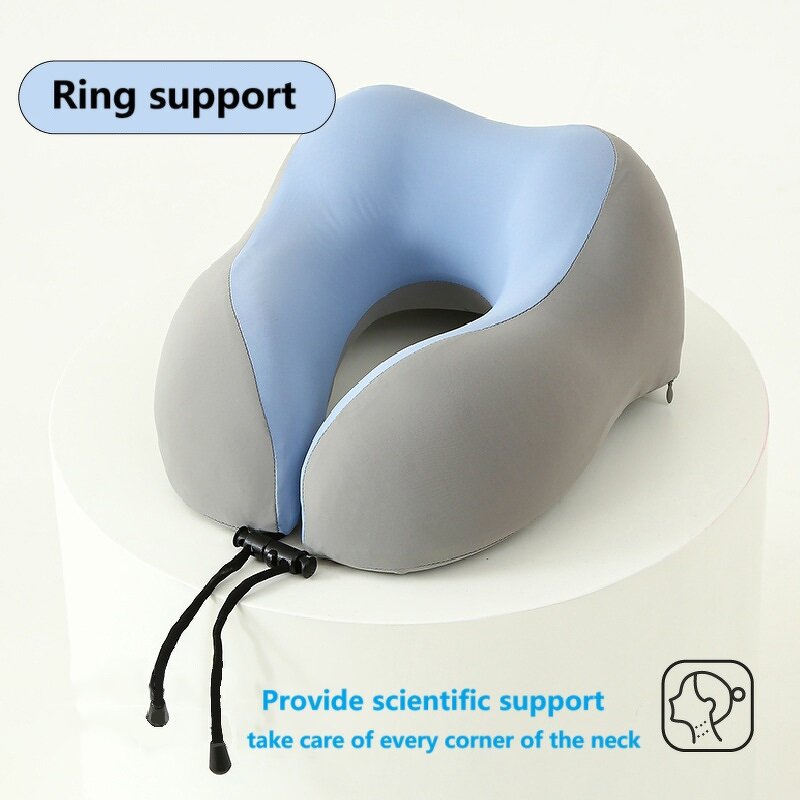 Travel Neck Pillow Factory - Cool Silk Magnetic U-shaped Pillow