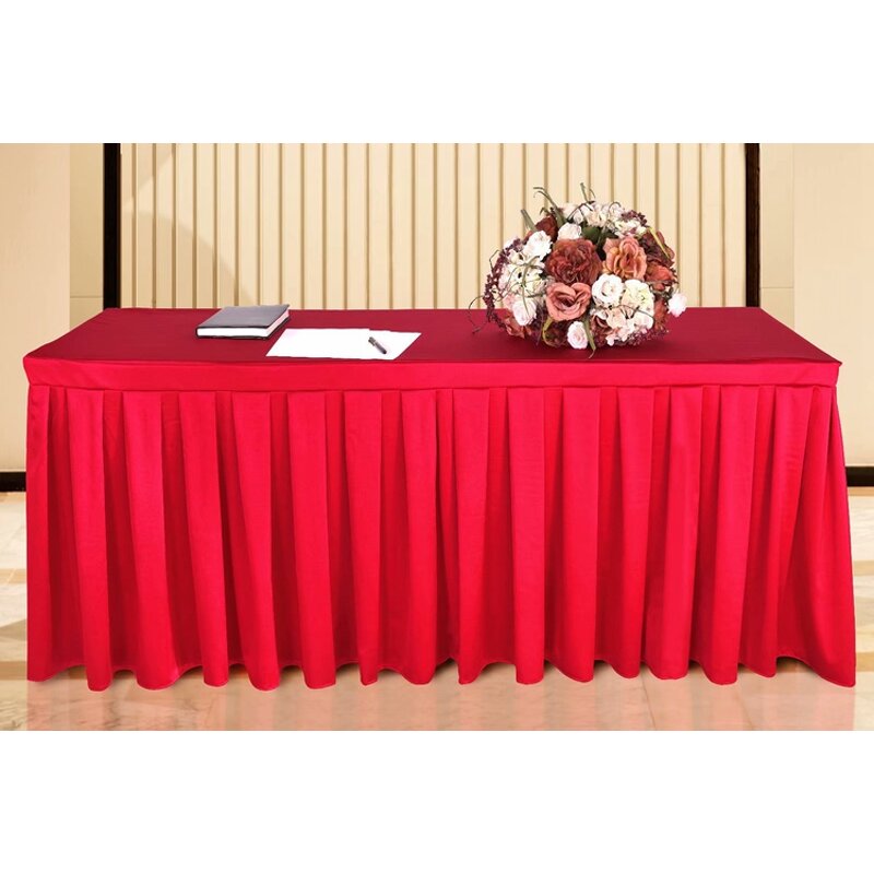 Table Cloth Skirt Factory - Chinese Restaurant Wedding Banquet Skirt