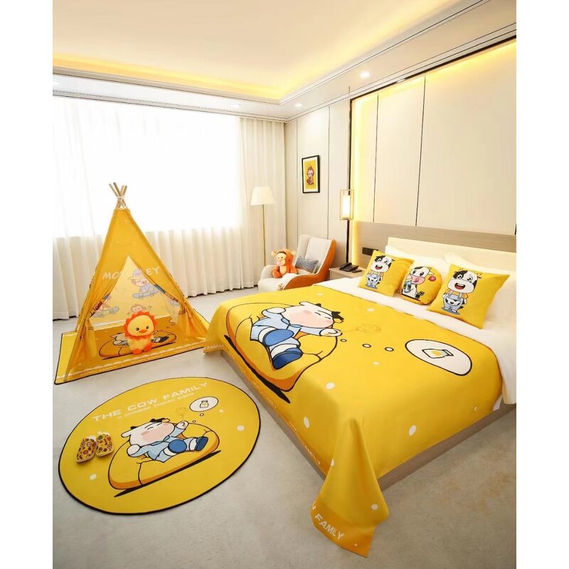 Hotel Linen Set Factory - Bed Cover Runner Pillow Tent Mat Set