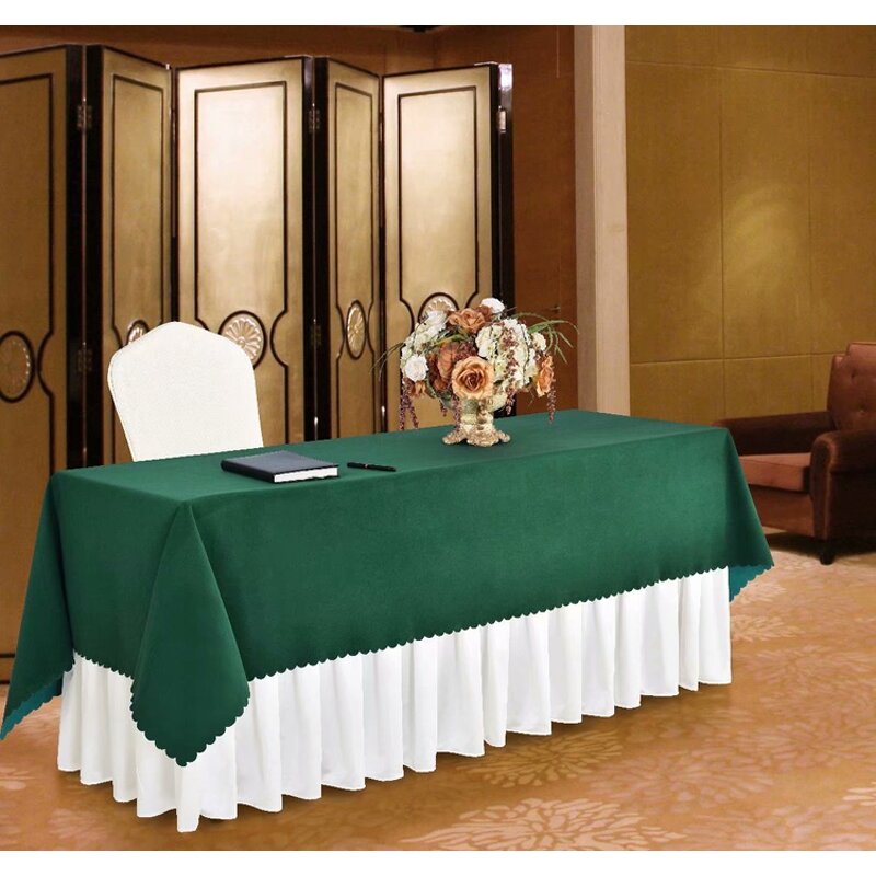 Table Cloth Skirt Factory - Chinese Restaurant Wedding Banquet Skirt