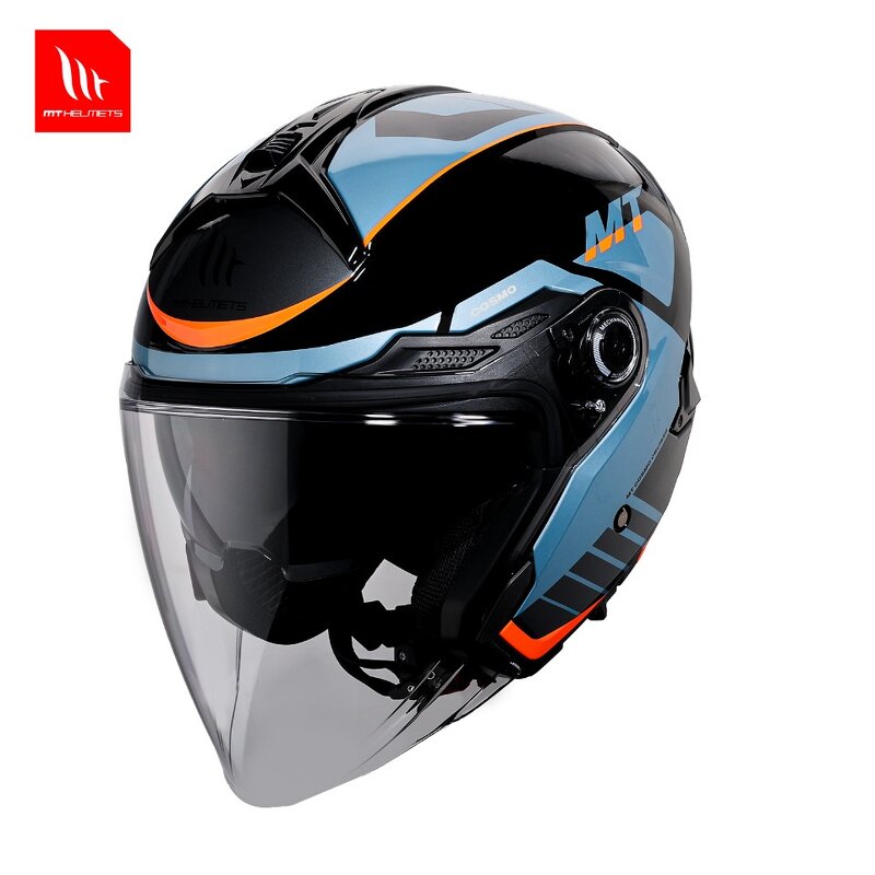 Motorcycle Helmet Factory - 3/4 Open Face Dual Lens Helmet