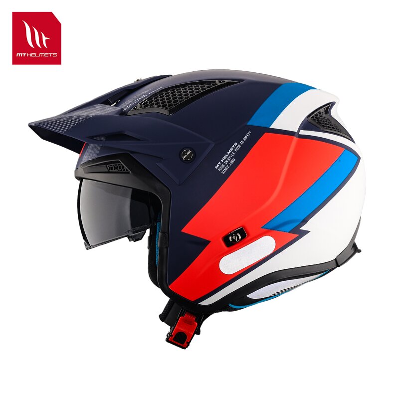 Motorcycle Helmet Factory - Detachable 3/4 ATV Cruiser Helmet
