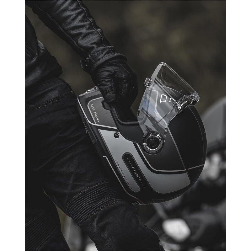 Motorcycle Helmet Manufacturer - Retro-Style Full Face Helmet