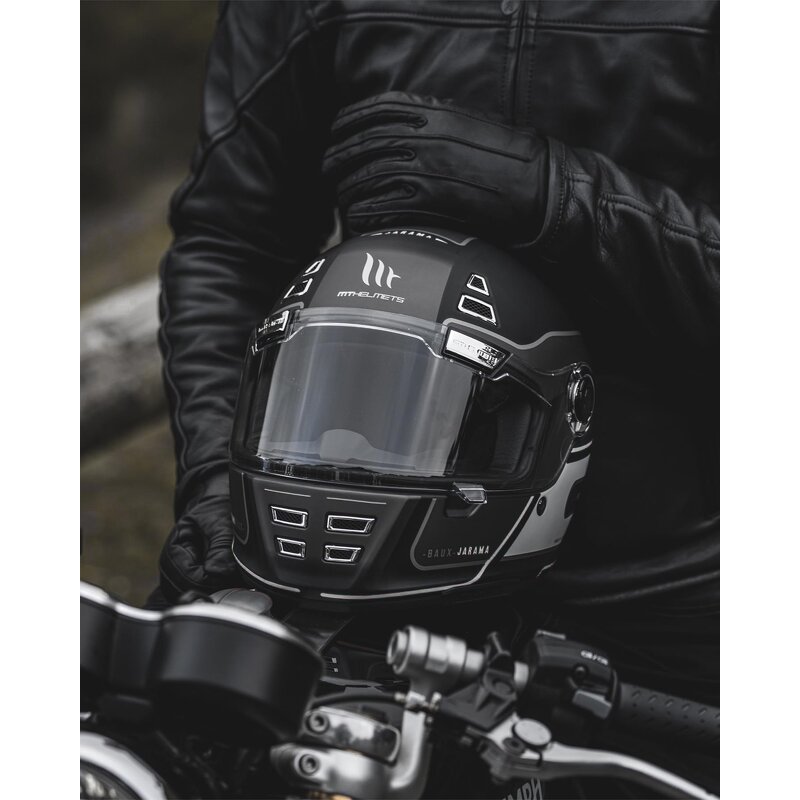 Motorcycle Helmet Manufacturer - Retro-Style Full Face Helmet