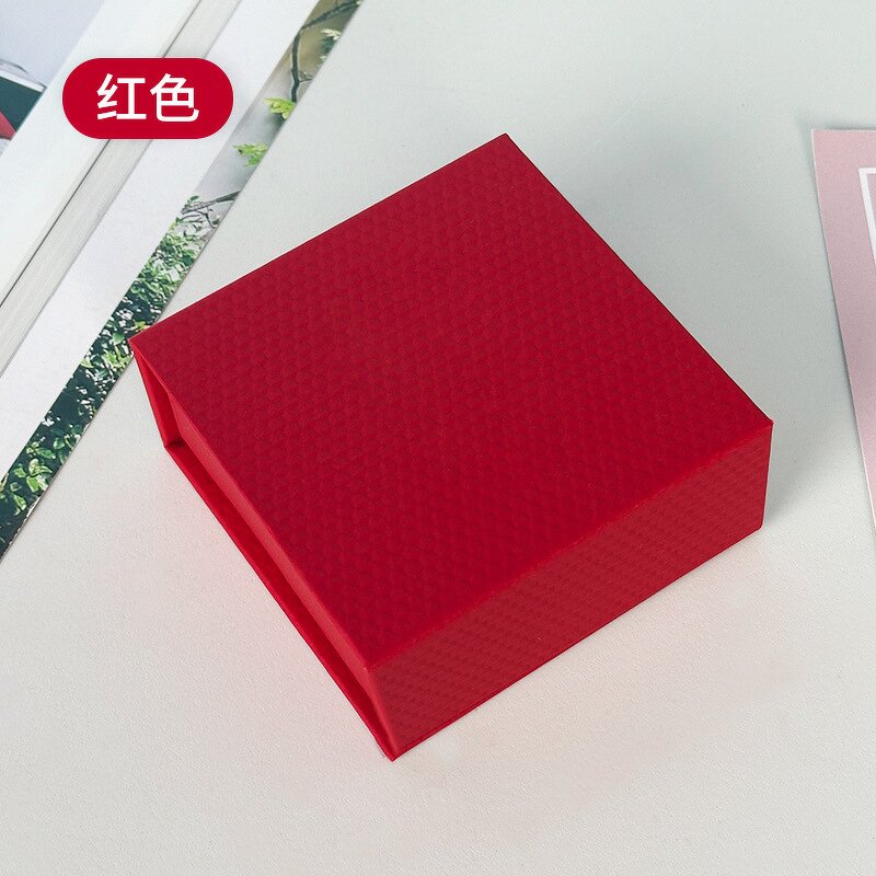 Jewelry Box Factory - Custom Magnetic Flip-Up Earring Ring Box