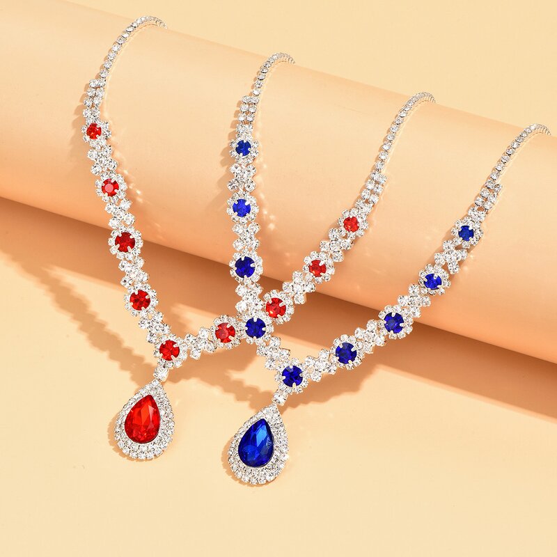 Jewelry Set Factory - Wholesale Luxury Zirconia Rhinestone Set