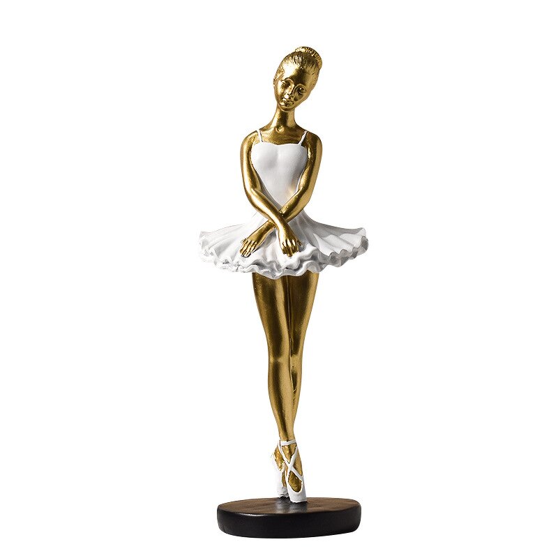 Resin Crafts Factory - Ballet Dancer Tabletop Model Ornament