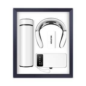 Gift Set Factory - 3 in 1 Vacuum Flask Neck Massager Set