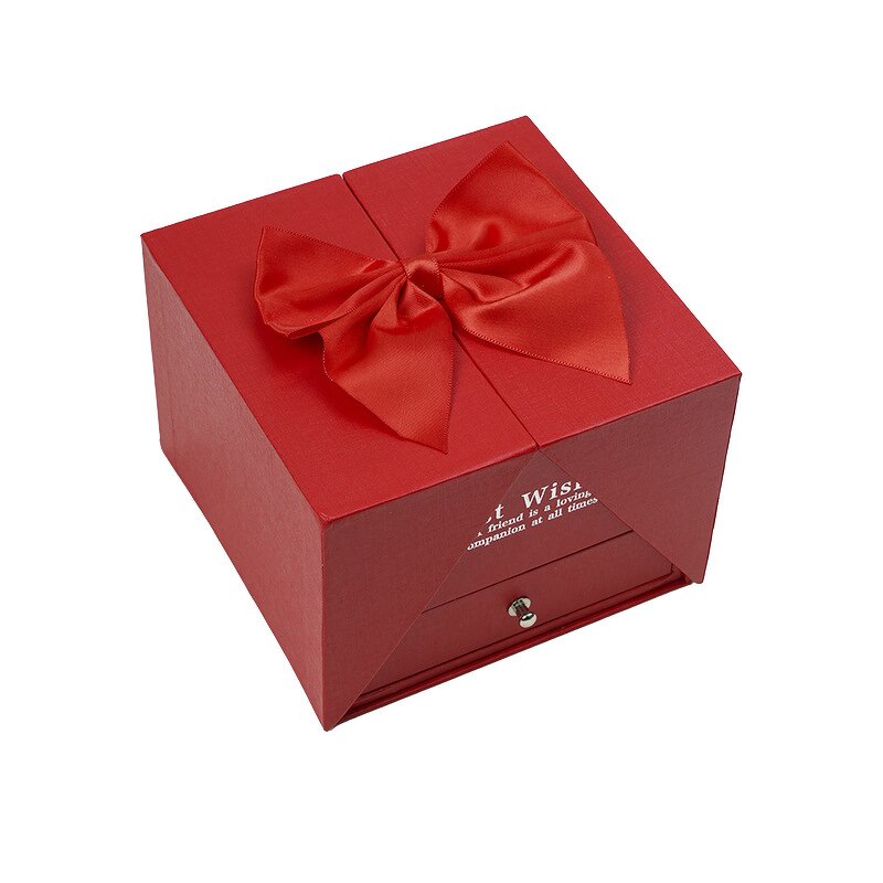 Jewelry Gift Box Factory - Heart Shape Soap Rose Mother's Day Box