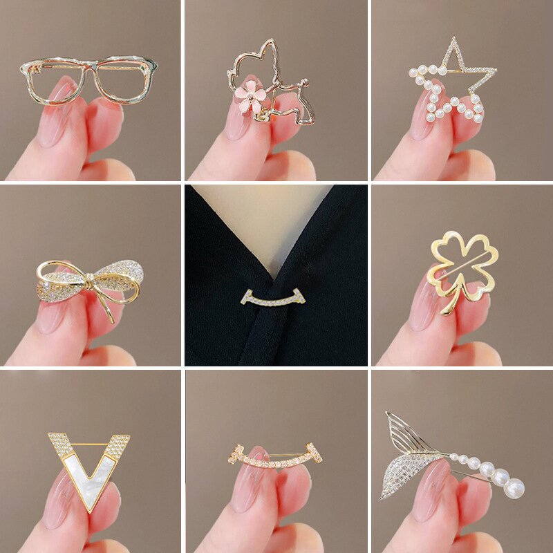 Fragrance Brooch Factory - High-End Women's Small Alloy Brooch
