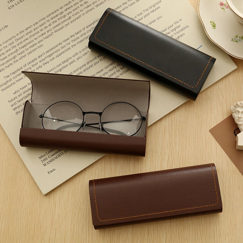 Glasses Storage Box Factory - PU Leather Student Myopia Box