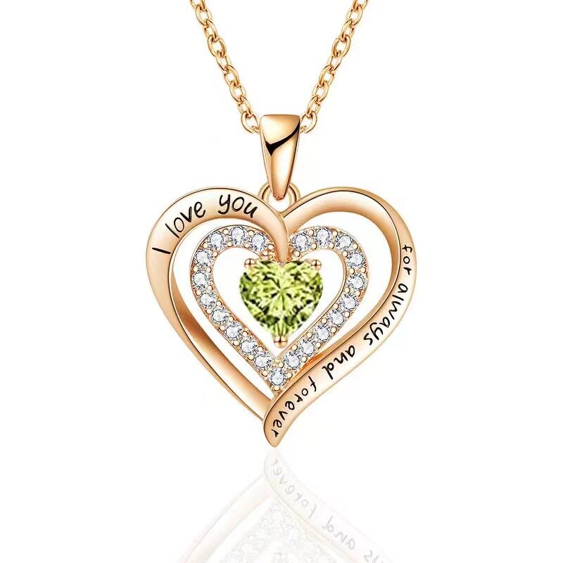 Pendant Necklace Factory - Twelve Birthday Stone Love Gift