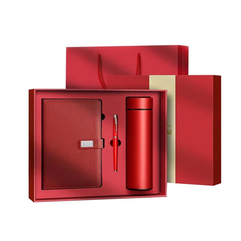 Corporate Gift Set Factory - Custom Leather Notebook Set