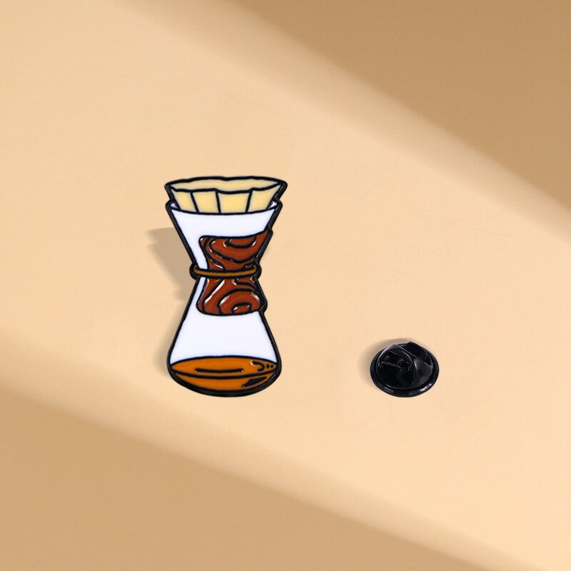 Coffee Brooch Factory - Wholesale Barista Enamel Lapel Pin