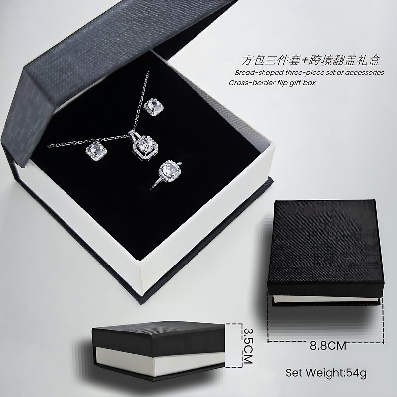 Jewelry Set Factory - Luxury Zircon Crystal Bridal Wedding Set