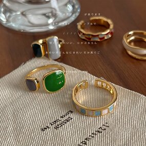 Couple Ring Factory - Fashion Pop Design Wedding Zircon Jewelry
