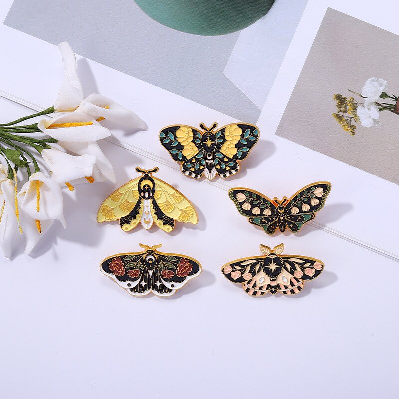 Enamel Lapel Pins Factory - Custom Kawaii Cartoon butterfly Pin