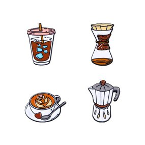 Coffee Brooch Factory - Wholesale Barista Enamel Lapel Pin