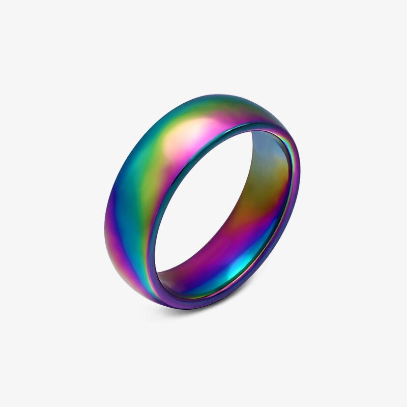 Men's Rings Factory - High Polished Stainless Steel Plain Band