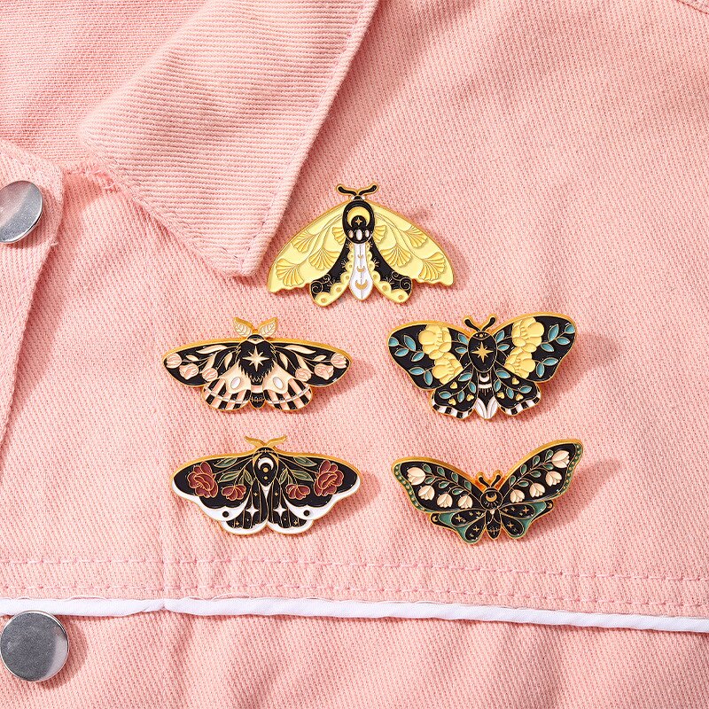 Enamel Lapel Pins Factory - Custom Kawaii Cartoon butterfly Pin