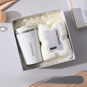 Gift Set Factory - Mini Fan Umbrella Water Bottle Towel Set