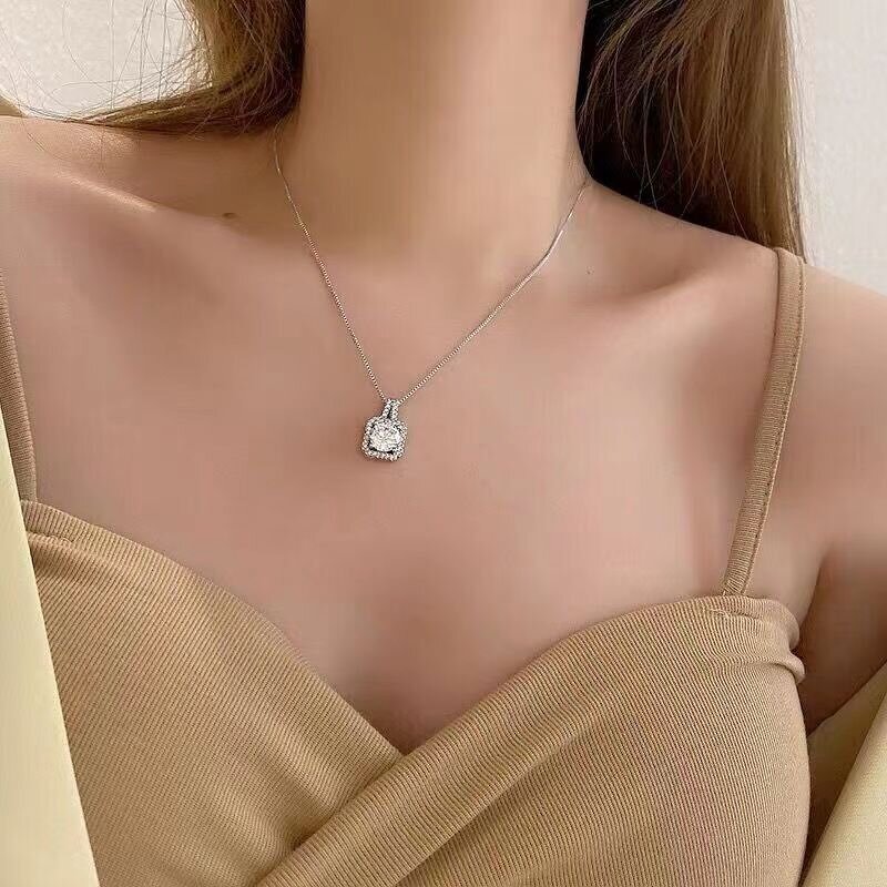 Jewelry Set Factory - Copper Zircon Necklace Earrings Ring Set