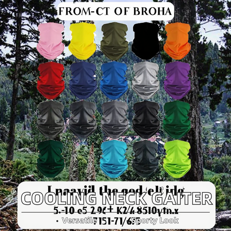 Sports Headband Factory - Retro Multi-layer Hip-hop Ice Silk